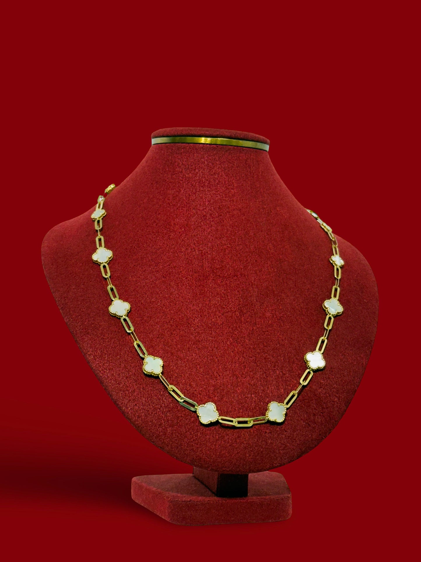 14K FLOWER CHAIN