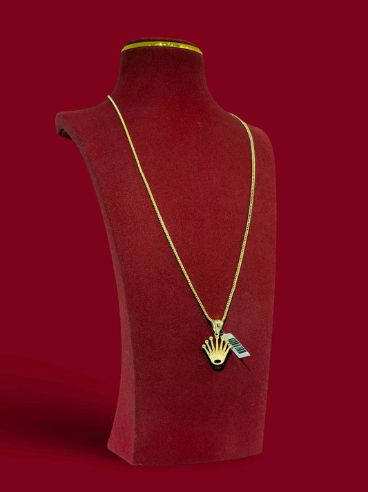 CHAIN AND CHARM 10K
