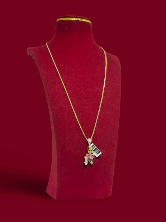 CHAIN AND CHARM 10K